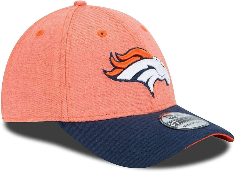 NFL Denver Broncos New Era 39Thirty Flex Fit Cap Hat Sideline S/M