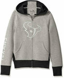 NFL Houston Texans Women's Full Zip Hoodie Large 12/14