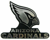 NFL Arizona Cardinals Plastic Chrome Auto Emblem Decal FREE SHIPPING
