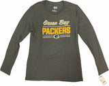 NFL Green Bay Packers Women’s Gameday Long Sleeve T-Shirt Large Gray