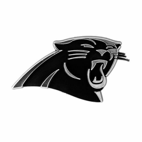 NFL Carolina Panthers Plastic Chrome Auto Emblem Decal FREE SHIPPING