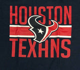 NFL Houston Texans Half Time Men's T-Shirt MEDIUM Navy