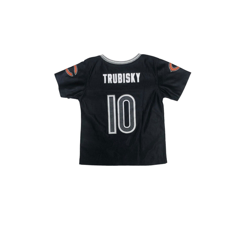 NFL Chicago Bears #10 Trubisky Youth Girls Jersey Sparkel 4T/3X