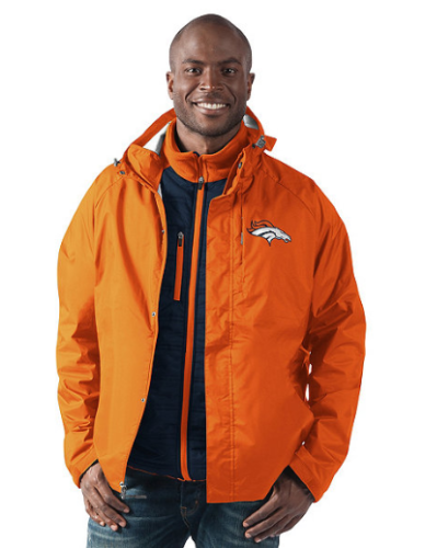 NFL Denver Broncos Men's NFL Reinforce 3-in-1 System Jacket –  SMALL