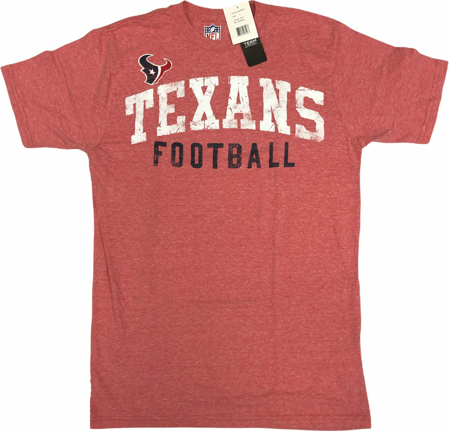 NFL Houston Texans Men's T-Shirt Large Red