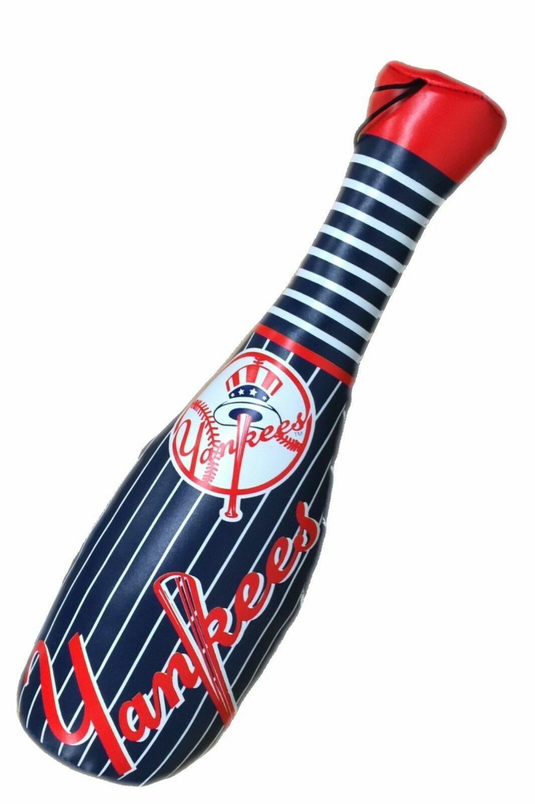 New York Yankees MLB 9" Vinyl Baseball Bat Toy Soft Squeeze Stress Bat