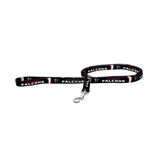 NFL Atlanta Falcons Officially Licensed Dog Leash Lead- Medium 6’ X 3/4”