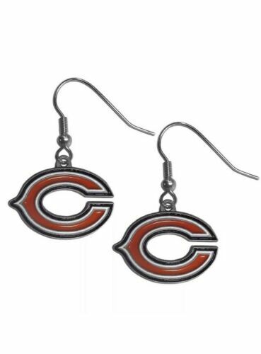 NFL Chicago Bears Dangle Earrings - NEW in Package