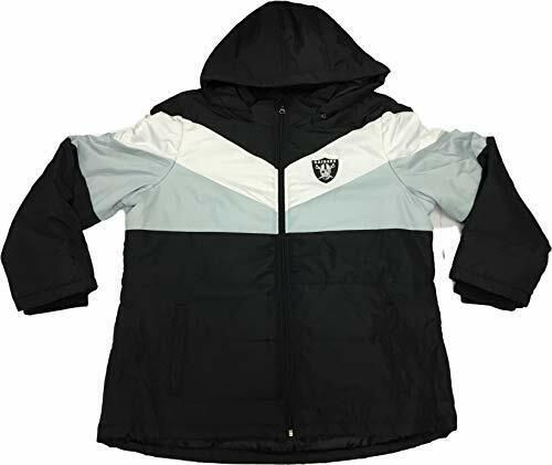 NFL Las Vegas Raiders Women's Full Zip Jacket with Hood XX-Large (18/20)