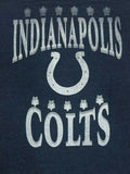 NFL Indianapolis Colts Distressed Men’s Short Sleeve T-Shirt Blue XL