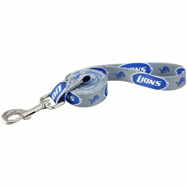 NFL Detroit Lions NFL Officially Licensed Dog Leash Lead- Medium 6’ X 3/4”