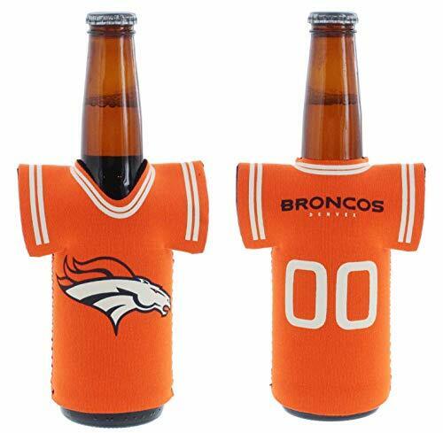 NFL Denver Broncos Neoprene Bottle Jersey Cooler Set of 2