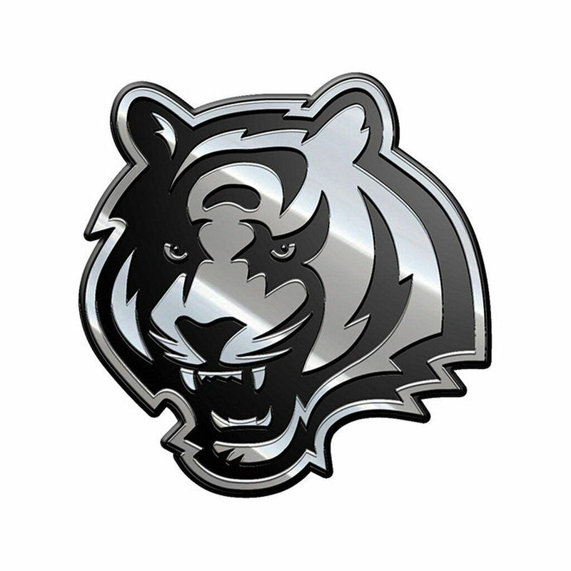 NFL Cincinnati Bengals Plastic Chrome Auto Emblem Decal FREE SHIPPING