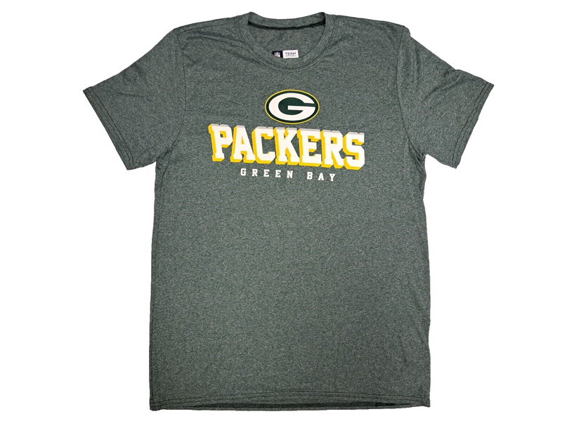 NFL Green Bay Packers Men’s Poly Workout T-Shirt Medium Green