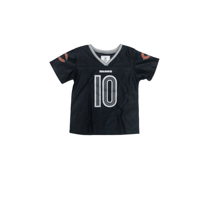 NFL Chicago Bears #10 Trubisky Youth Girls Jersey Sparkel 4T/3X