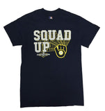 Milwaukee Brewers MLB Squad Up 2019 Post Season T-Shirt LARGE