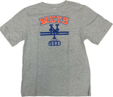 New York Mets 1962 Boy's Short Sleeve T-Shirt Gray 2X 18