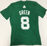 Jeff Green #8 Boston Celtics NBA 2 Sided Name Number Boys T-Shirt Medium 10/12