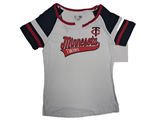Minnesota Twins MLB Baseball Women's V-Notch Shirt MEDIUM 8/10