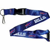NFL Buffalo Bills Team Color Breakaway Lanyard Key Chain FREE SHIPPING