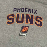 Phoenix Suns Men's Crew Neck Short-Sleeve T-Shirt Gray 2X