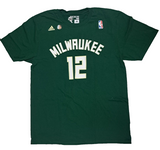 NBA Adidas Milwaukee Bucks Jabari Parker #12 2-Sided Shirt Size Large