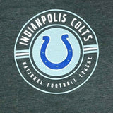 Indianapolis Colts Women's V-Neck Short Sleeve T-Shirt Gray