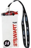 Tony Stewart #14 Office Depot NASCAR Credential Holder Lanyard Keyring