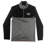 Washington Capitals Men's Dry Active Long Sleeve Half Zip Mock Neck Jacket S