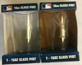 New York Yankees MLB 16 oz. Boelter Glass Tumbler Set of 2