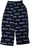 New England Patriots All Over Print Boy's Youth Lounge Pajama Pants X-SMALL 4/5