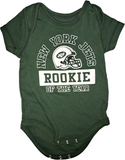New York Jets NFL 2-Pack Infant Boy's Creeper Bodysuit & Pants 0/3 Months