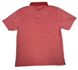 Boston Red Sox Red Sox Men's Dri Fit Heather Red 3 Button Polo Shirt Size Large