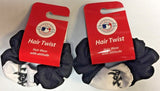 Chicago White Sox Hair Twist Scrunchie MLB - SET OF 2