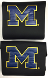 Michigan Wolverines NCAA Universal Car Seat Cover 21" x 51"  SET OF 2