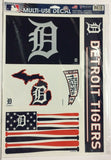 Detroit Tigers Multi-Use Decals  11"X17" BRAND NEW