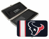 Houston Texans Logo Hard Shell Mesh Women's Wallet FREE SHIPPING