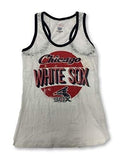 Chicago White Sox Women's Sheer Tank Top Medium 8/10