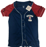 MLB Chicago Cubs Womens Mesh Baseball Jersey X-SMALL 0/2