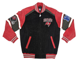 Tampa Bay Buccaneers GIII Apparel NFL Men's Full Zip Suede Leather Jacket LARGE