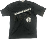 Brooklyn Nets Men's Active Dry Fabric Short Sleeve T-Shirt Gray Small