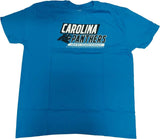 Carolina Panthers NFL Men's 2019 Schedule 2-Sided Crew Neck T-Shirt NEW 2X