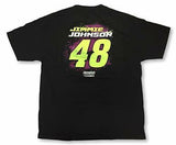 Jimmie Johnson #48 Men's Contender Crew Neck T-Shirt LARGE