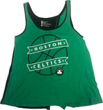 Boston Celtics Women's Short Sleeve Tank Top T-Shirt Green Large 12/14
