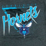 NBA Charlotte Hornets Men's Short Sleeve T-Shirt Gray Small