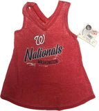 MLB Washington Nationals Girl's T-Shirt Red 6/6X