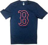 Boston Red Sox Classic Logo Men's Dry Fabric Active T-Shirt Blue Small