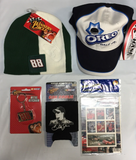 Dale Earnhardt Jr NASCAR Fan Kit Hat Beanie Can Cooler Keychain Stickers