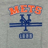 New York Mets 1962 Boy's Short Sleeve T-Shirt Gray 2X 18