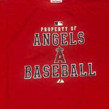 Majestic Los Angeles Angels Big and Tall Men's Short Sleeve T-Shirt 5X Red